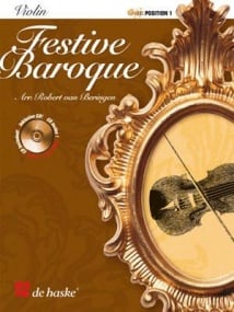 Festive Baroque - Violin published by de Haske (Book & CD)